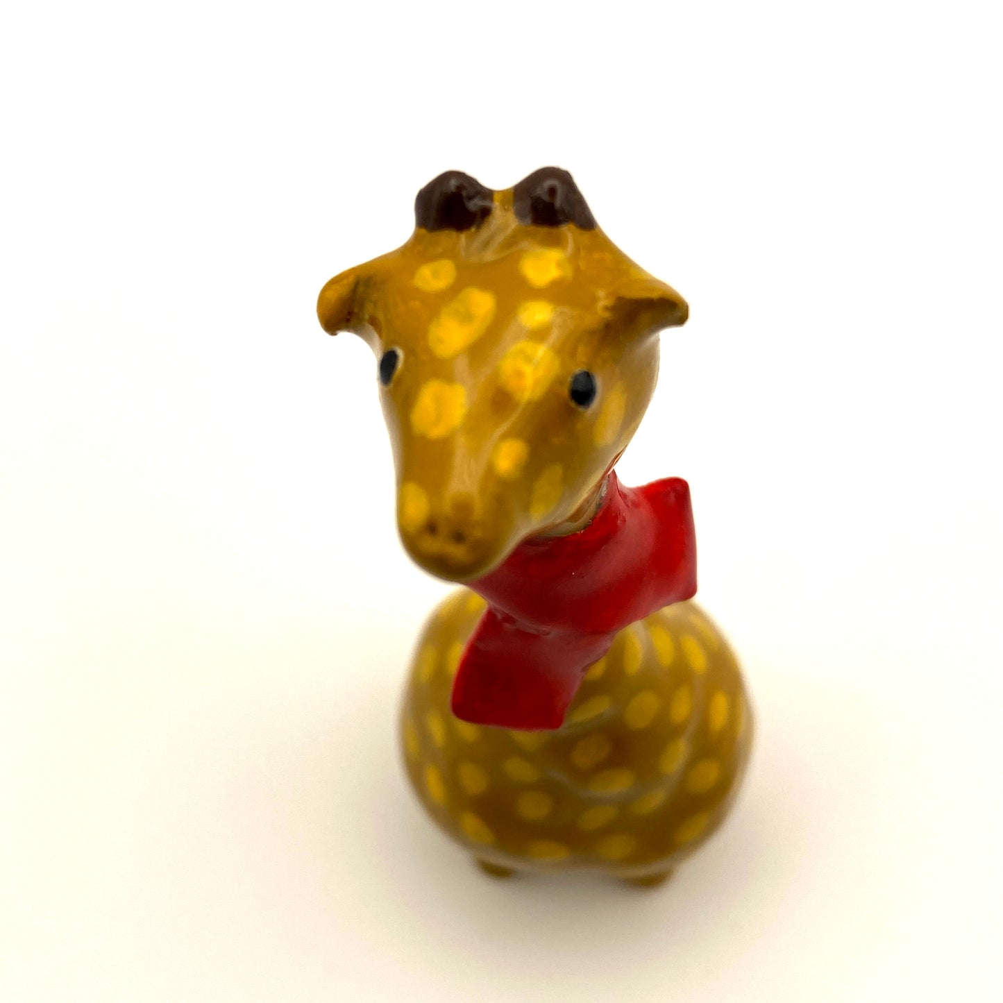 Giraffe with Red Scarf